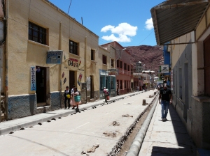 Street in Tupiza